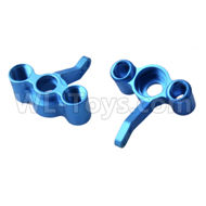 HSP 94188 spare parts-122211 122011 (02165)-03 Upgrade Aluminum Rear Hub Carrier(Left and Right-2pcs)-Blue,Upgrade HSP 94188 RC Car Truck Parts,Upgrade HSP 1:10 RC Truck Spare parts Accessories,HSP 94188 Upgrade Parts